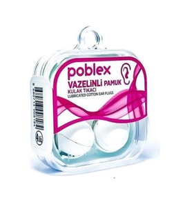Poblex Vazelinli Kulak Tıkacı 4'lü