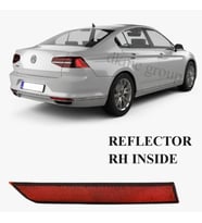 PASSAT B8 SEDAN 2015-2018 MODEL ARASI UYUMLU SAĞ YOLCU TARAFI İÇ ARKA TAMPON REFLEKTÖRÜ