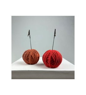 Yumak Not Tutucu 2'li Set ( Terracota - Kırmızı)