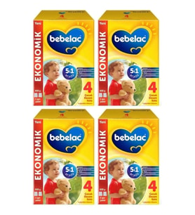 Bebelac 4 Devam Sütü 800 gr 1 Yaş+ X 4 Adet-KOFRE