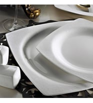 Kütahya Porselen Bone Mare 62 Parça 9559 Desenli Yemek Takımı