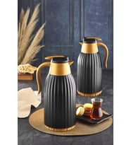 Remetta Caldo Glass 1.5 Litre Termos Gold (Cam)