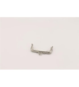 Çanta Klips Kare - 8 cm Gümüş