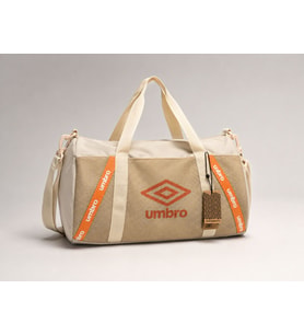 UMBRO Luna Bag Unisex Bej/Turuncu Spor Çantası - TT0069