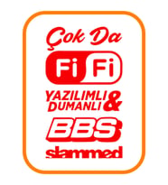 Oto Arka Cam Sticker Model 41 Kırmızı 35*20 Cm