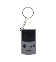 3D Baskı Retro Oyun Konsolu (Gameboy) Anahtarlık - Oyuncu (Gamer) Çanta ve Anahtar Aksesuarı