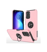 Mey İthalat® Poco F3 Kılıf Elit Yüzüklü Kapak - Pembe