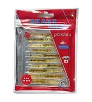 Pandora Shaky Worm 5cm 10 Adet LRF Silikonu Honey Shrimp