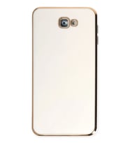 Newface Samsung Galaxy J7 Prime Kılıf Volet Silikon - Beyaz