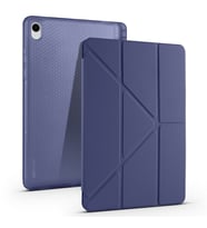 Samsung Galaxy Tab S11 Uyumlu Kılıf Zore Tri Folding Kalem Bölmeli Standlı Kılıf