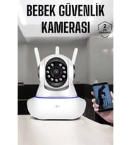 Wifi Kamera Ev Kamerası Gece Görüşlü Kablosuz Bebek Izleme Kamerası