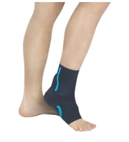 Vizor Örme Aşil Tendon Destekli Ayak Bilekliği - CODE: 706 (Siyah)