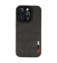 İphone 14 Pro Kılıf Loop Deri Silikon - Siyah