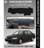 TOYOTA COROLLA E110 (1998-2002) Torpido Örtüsü Ön Göğüs Koruma Araca Özel Çatlamayı Önler Kaymaz