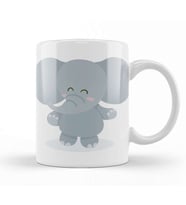 Baby Animal   Elefante Kupa Bardak Porselen