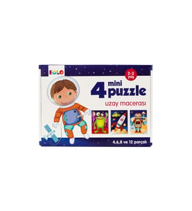 4 Mini Uzay Macerası 2+ Yaş