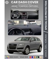 AUDI Q7 (2005-2015) Torpido Örtüsü Ön Göğüs Koruma Torpido Koruma Araca Özel Kaymaz Kolay Montaj