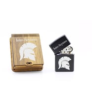 Kişiye Özel Zippo Tarzı Benzinli Metal Çakmak - Savaşçı Temalı