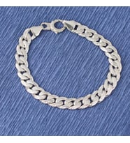 925 Ayar Gümüş 0,9 x 12 mm Zincir Bileklik