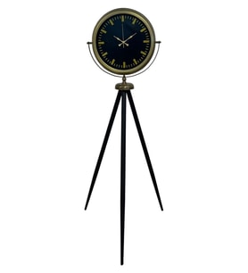 Nostalji Şık Tasarım Tripod Ayaklı Saat