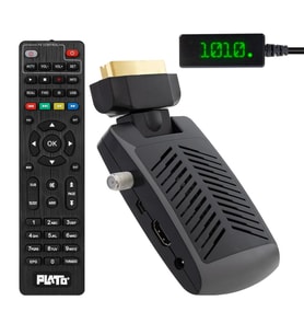 Plato Multi Mini Scart + HDMI Girişli Tkgs'li Full HD Uydu Alıcısı