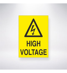 High Voltage 21x28 Arkası Yapışkanlı Levha