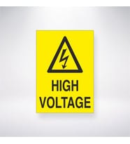 High Voltage 21x28 Arkası Yapışkanlı Levha