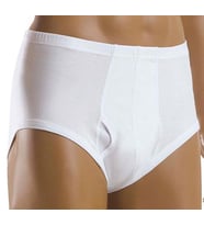 6 lı Paket Şahin Erkek Penye Süprem Torbalı Slip Külot 10110 (Beyaz)