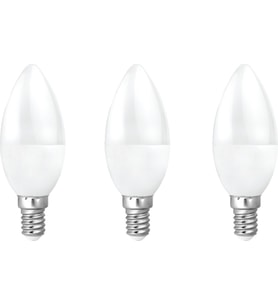 Noas 7W E14 Duy LED Mum Ampul Beyaz Renk 6500 Kelvin 630 Lümen 3 Adet