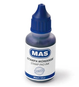 Mas Istampa Mürekkebi 20Ml Mavi