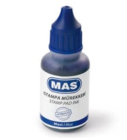 Mas Istampa Mürekkebi 20Ml Mavi
