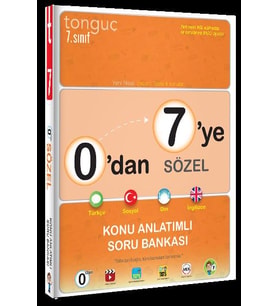 7.SINIF 0 DAN 7 E SÖZEL KONU ANLATIMLI SORU BANKASI- TONGUÇ