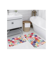 Eliana Home Baskılı 2'li Banyo Paspas Takımı RVG5125