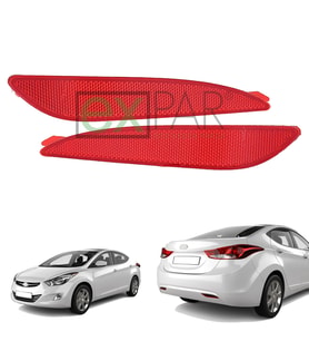 HYUNDAI ELANTRA ARKA TAMPON REFLEKTÖRÜ SAĞ + SOL TAKIM 2011 - 2013 ELANTRA ARKA KEDİ GÖZÜ