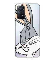 Redmi Note 12 Pro 4G Uyumlu Bugs Bunny Desenli Şeffaf Telefon Kılıfı