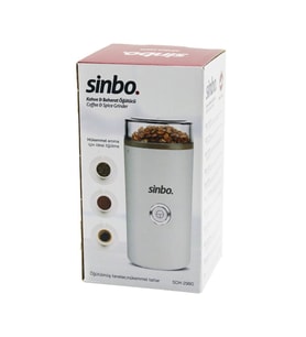 KAHVE - BAHARAT ÖĞÜTÜCÜ MAKİNE 2 BIÇAKLI ÇELİK ÖĞÜTME HAZNESİ 70GR ÖĞÜTME AC MOTOR=180W SCM-2980 (5343)