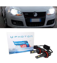 Vw Golf 5 Led Xenon Uzun Far Ampulü H7 Ultimate 9500 Lumens Yeni Seri Beyaz 2005-2010