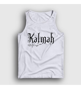 Presmono Unisex Beyaz Logo Kalmah Atlet 89018tt (Beyaz)