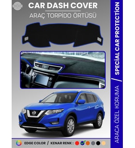 NISSAN X-TRAIL T32 (2014-2021) Torpido Örtüsü Panel Koruma Araca Özel Çatlamayı Önler Kolay Montaj