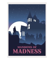 Madness Malikaneleri Masa Oyunu - Minimalist Seyahat Poster Tarzı Tablo Ahşap Poster Dekoratif