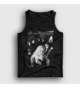 Presmono Unisex Siyah Poster Metal Theatre Of Tragedy Atlet 528923tt