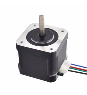 Nema17 Step Motor 1.5A 4Ncm 3D Yazıcı Printer CNC Robotik 1.8 Derece Step Adım Açı 4 Tel 2 Faz D Tip