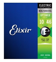 Elixir 19052 Optiweb Light Elektro Gitar Teli (10-46)