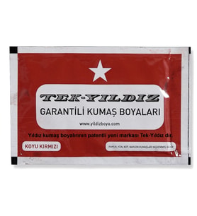09 - Kumaş Boyası Koyu Kırmızı 11 Gr