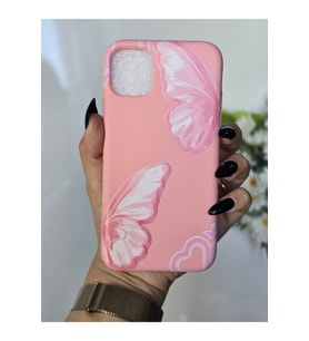 Iphone 11 Uyumlu Desenli İçi Kadife Lansman Kılıf