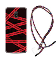 Xiaomi Redmi 8A 8 Pro 9C 9T 10C 11T Pro Kılıf Boyun Asklı Rasta Silikon Danger 1372