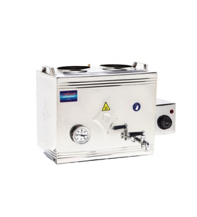 Mizan 40 Lık Gazlı + Elektrikli 30 Litre Üst Çay Kazanı - Üst Kazan