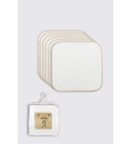 Organik 28x28 6'Lı Penye Mendil 90103 Ekru