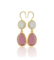 Kadir Jewellery 22 Ayar Altın Kaplama Kadın İnci Küpe -El İşçiliği Ve Hipoalerjenik Küpe