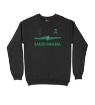 Suudi Arabistan Tokyo 2020 Olimpiyatları Siyah Sweatshirt